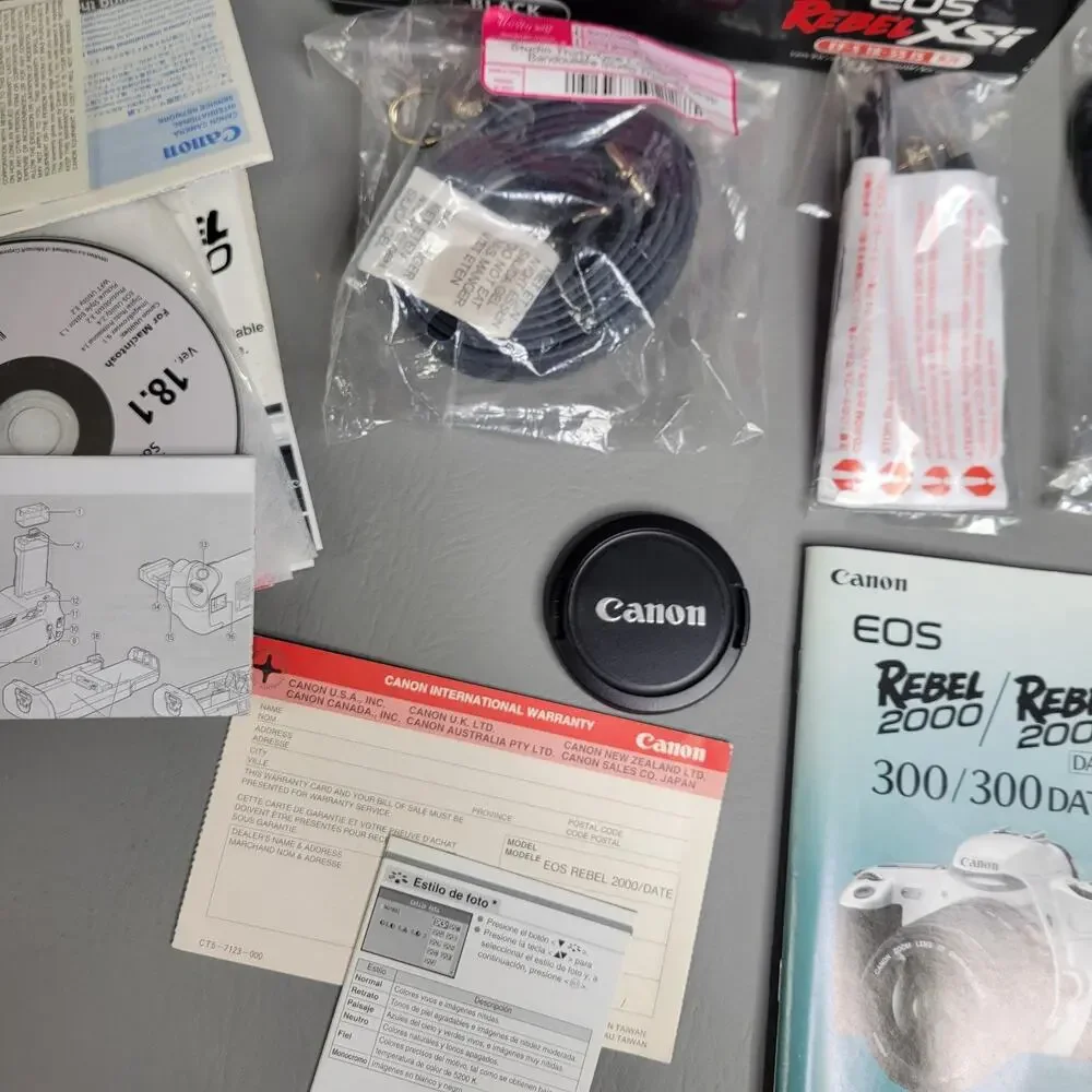 Canon EOS Rebel Xsi EF-S Kit Digital Camera Manual